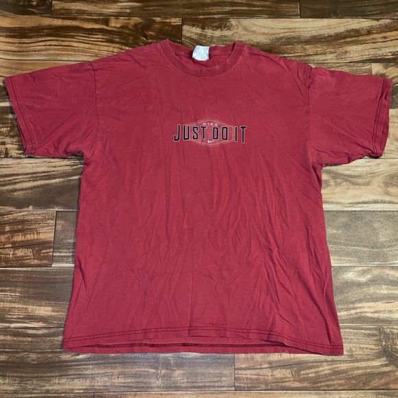 Vintage Nike Just Do It Swoosh T-Shirt Men’s Size Large - Picture 2 of 9